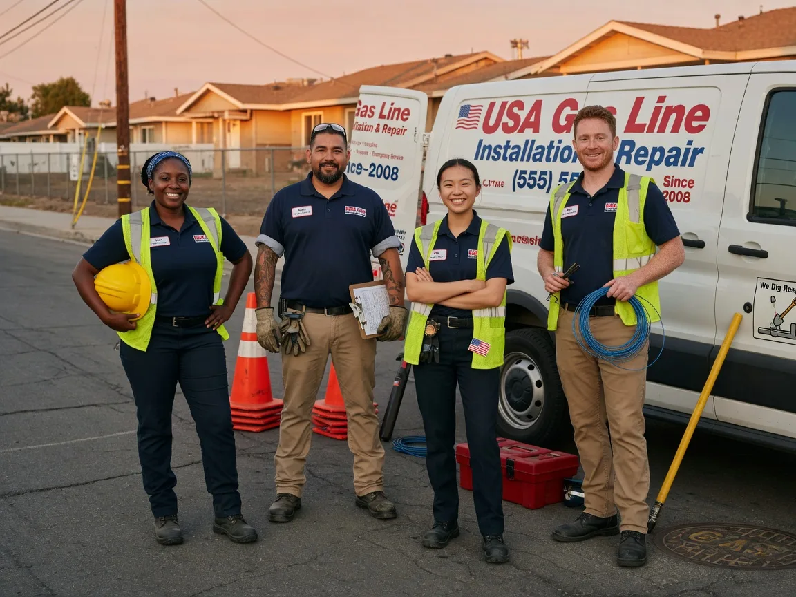 Gas Line Installation company in Sparland, IL